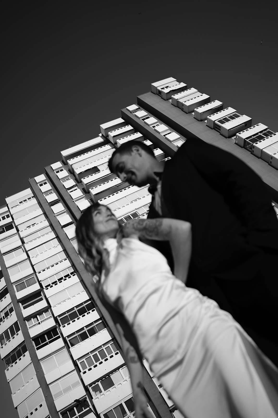 pareja de novios en Málaga