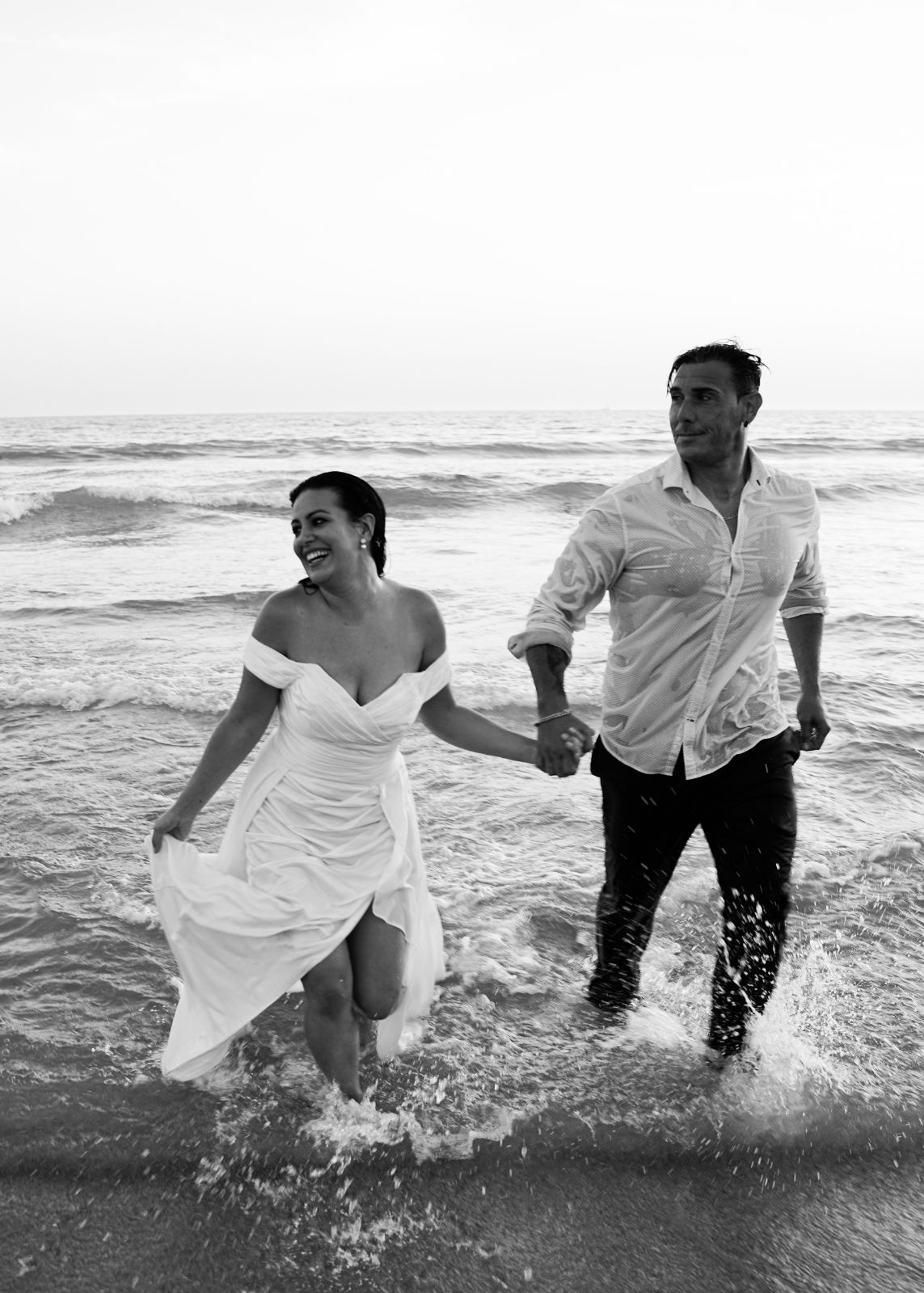 Pareja en una sesión de fotografía en Málaga